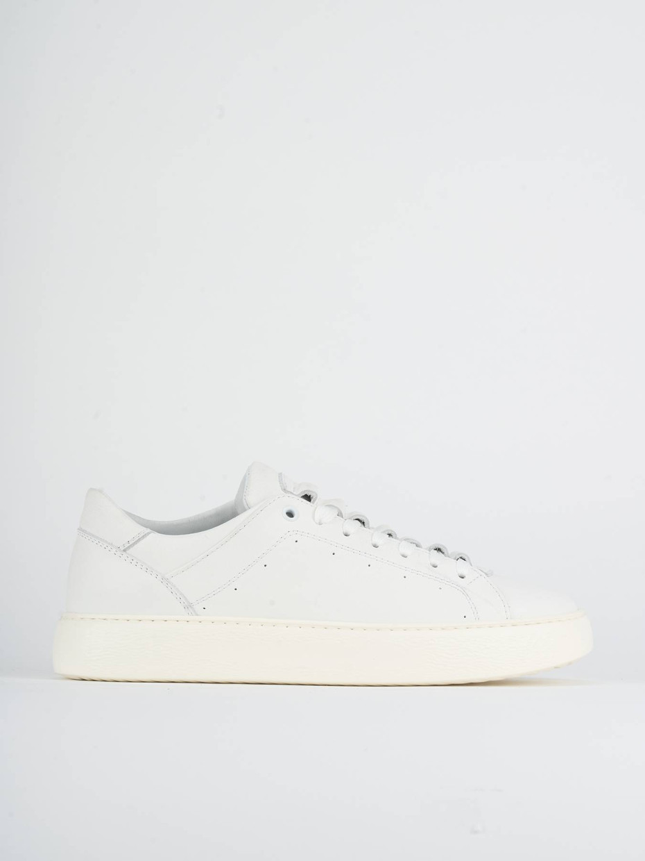Sneakers pelle bianco
