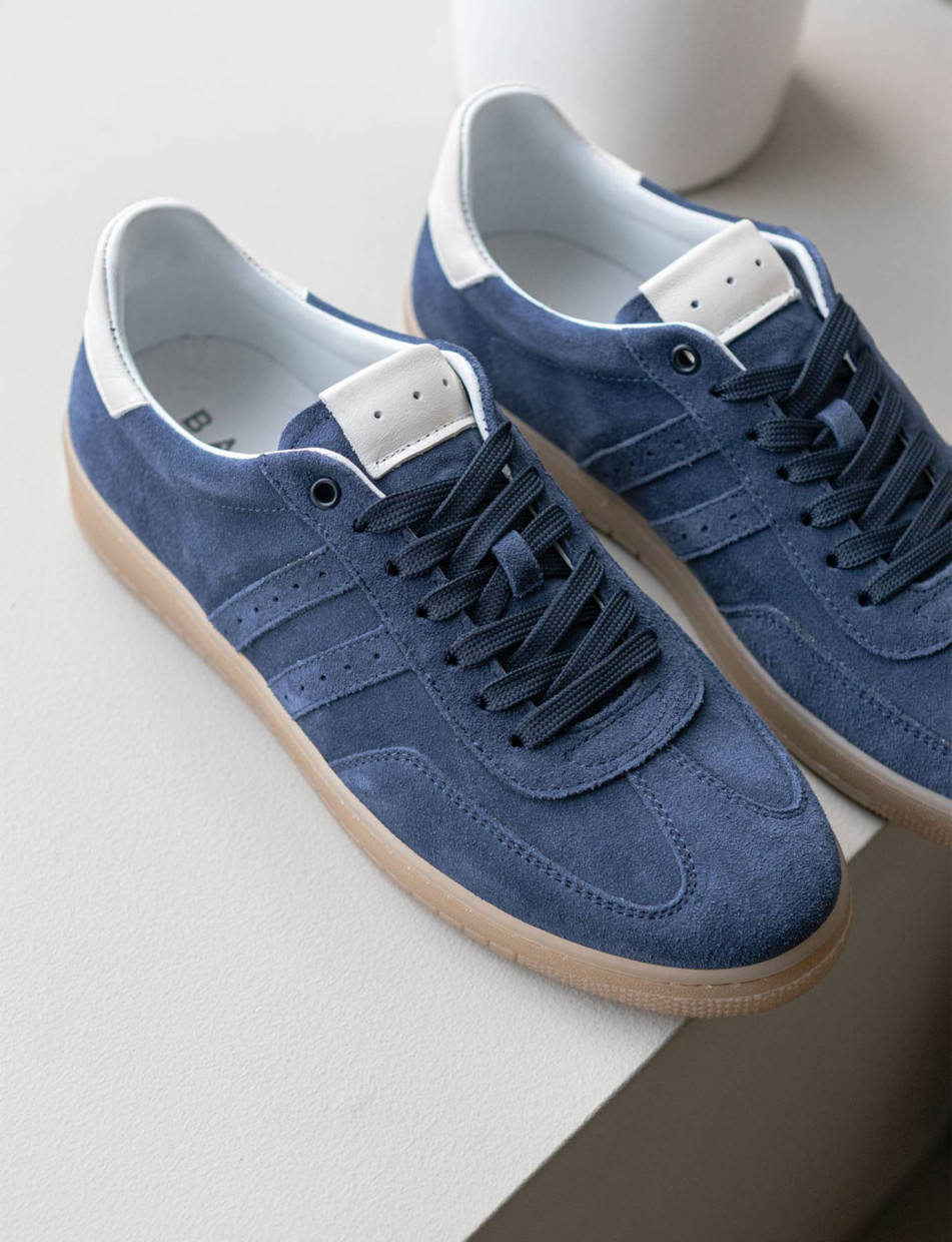 Zapatillas deportivas azul ante