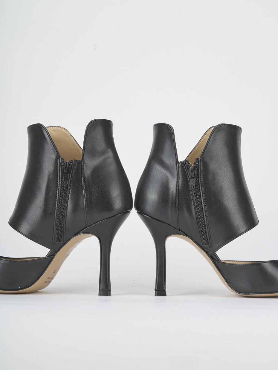 Pumps heel 7 cm black leather