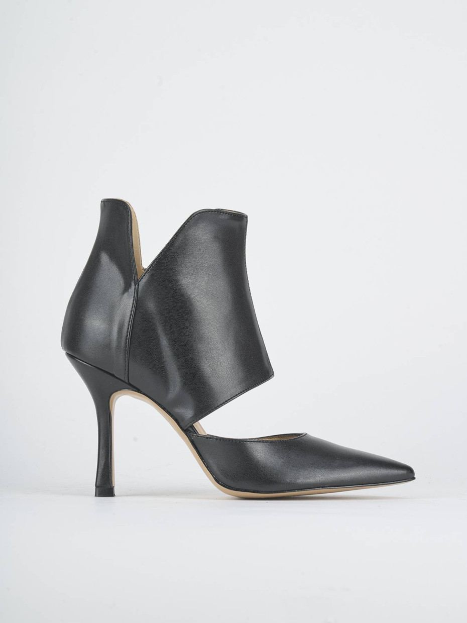 Pumps heel 7 cm black leather