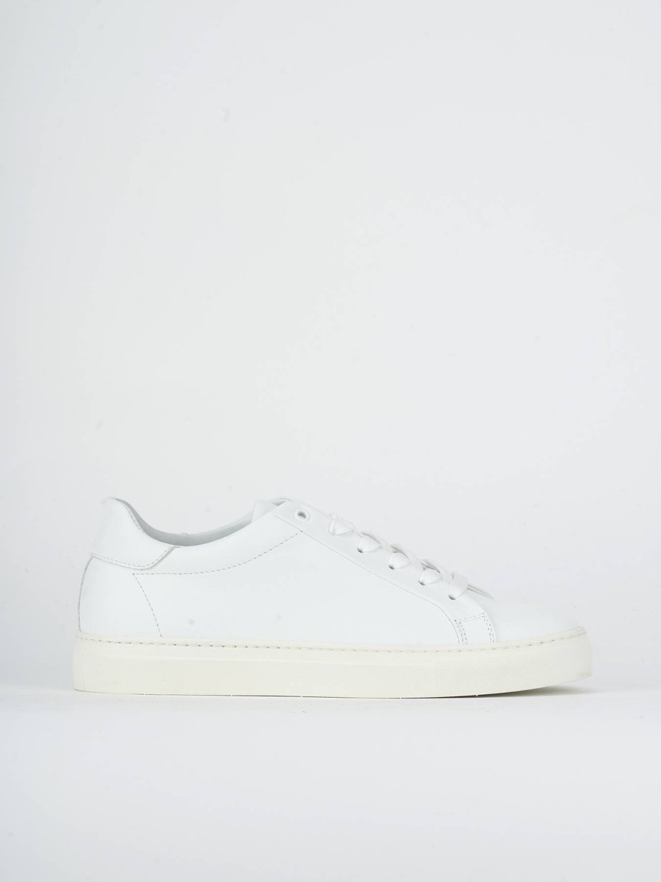Sneakers pelle bianco