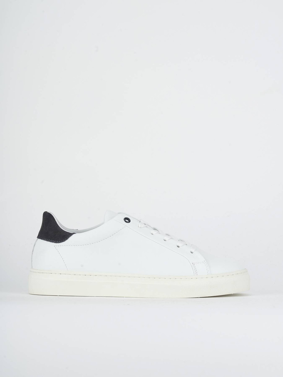 Sneakers pelle bianco