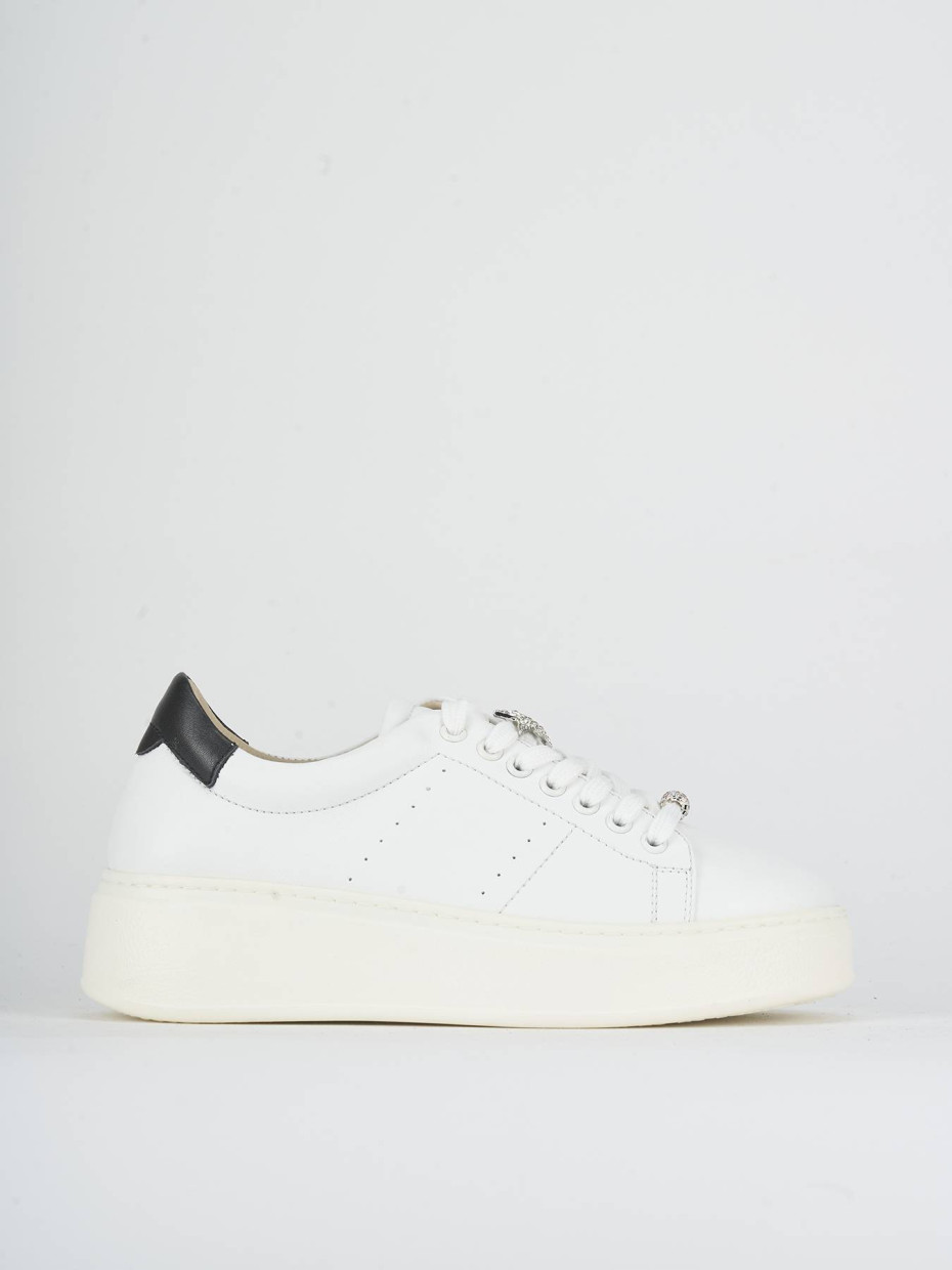 Sneakers white leather