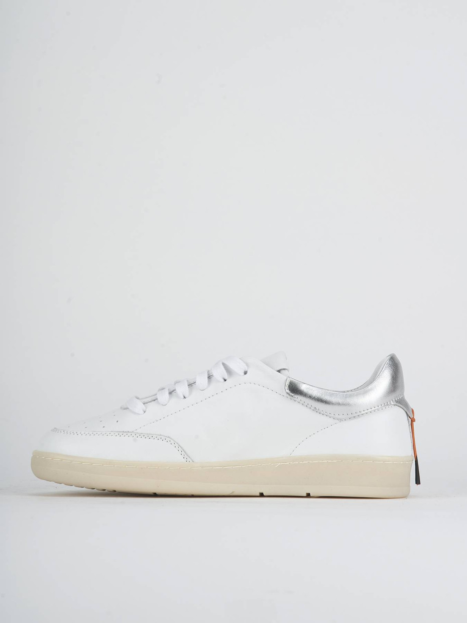 Zapatillas deportivas blanco cuero