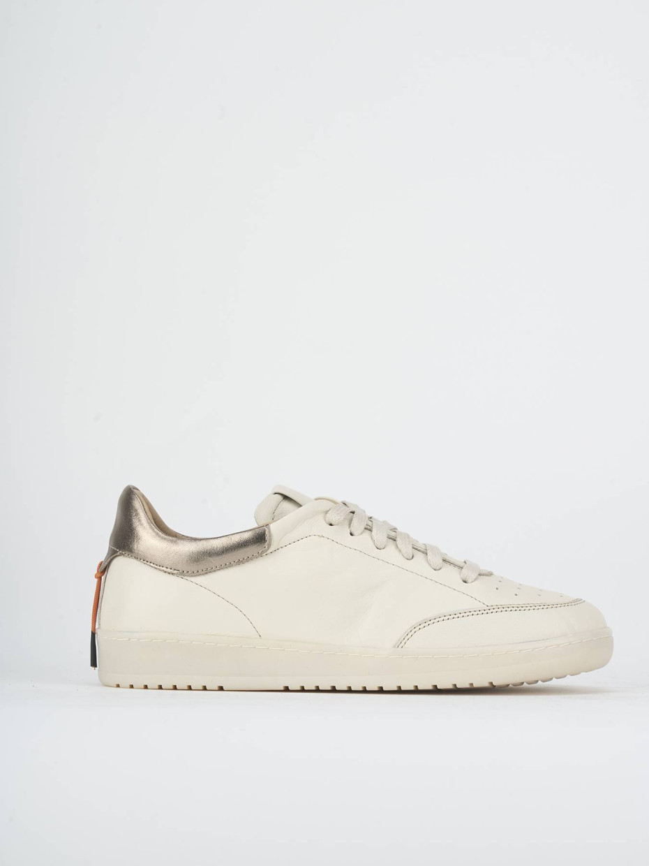 Zapatillas deportivas beis cuero