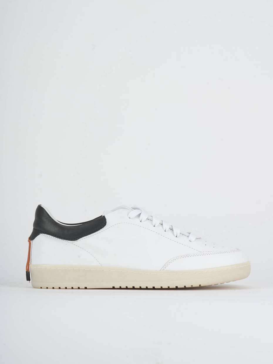 Zapatillas deportivas blanco cuero