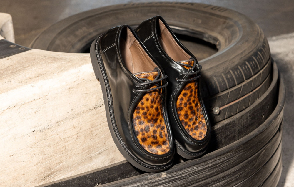 Lace-up shoes heel 2 cm black leather