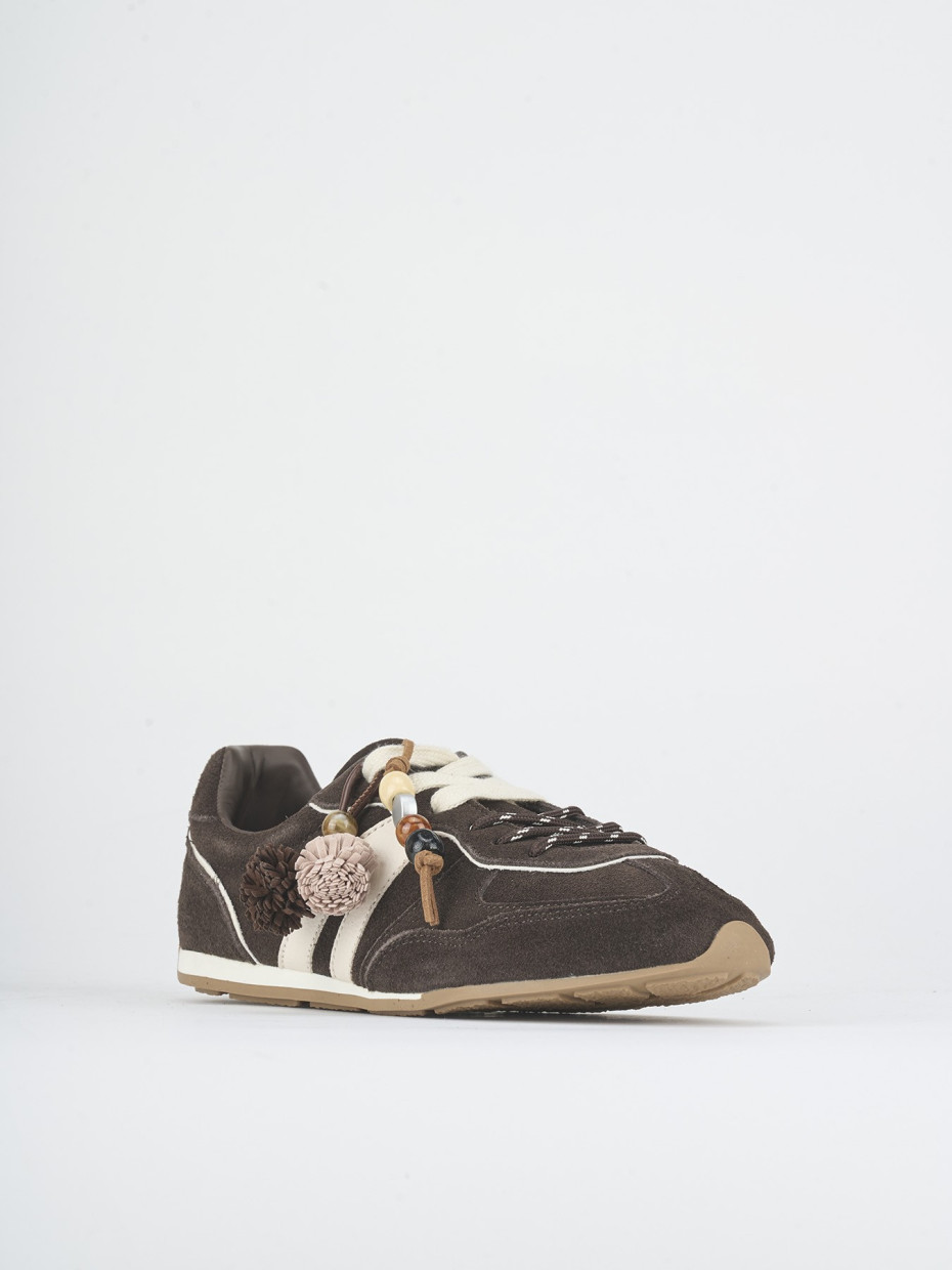 Sneakers camoscio testa