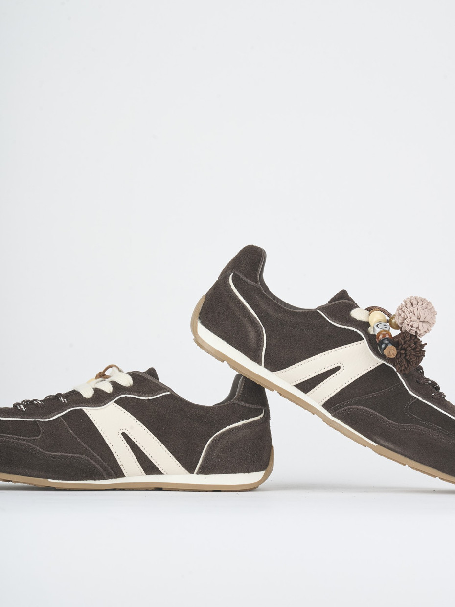 Sneakers camoscio testa