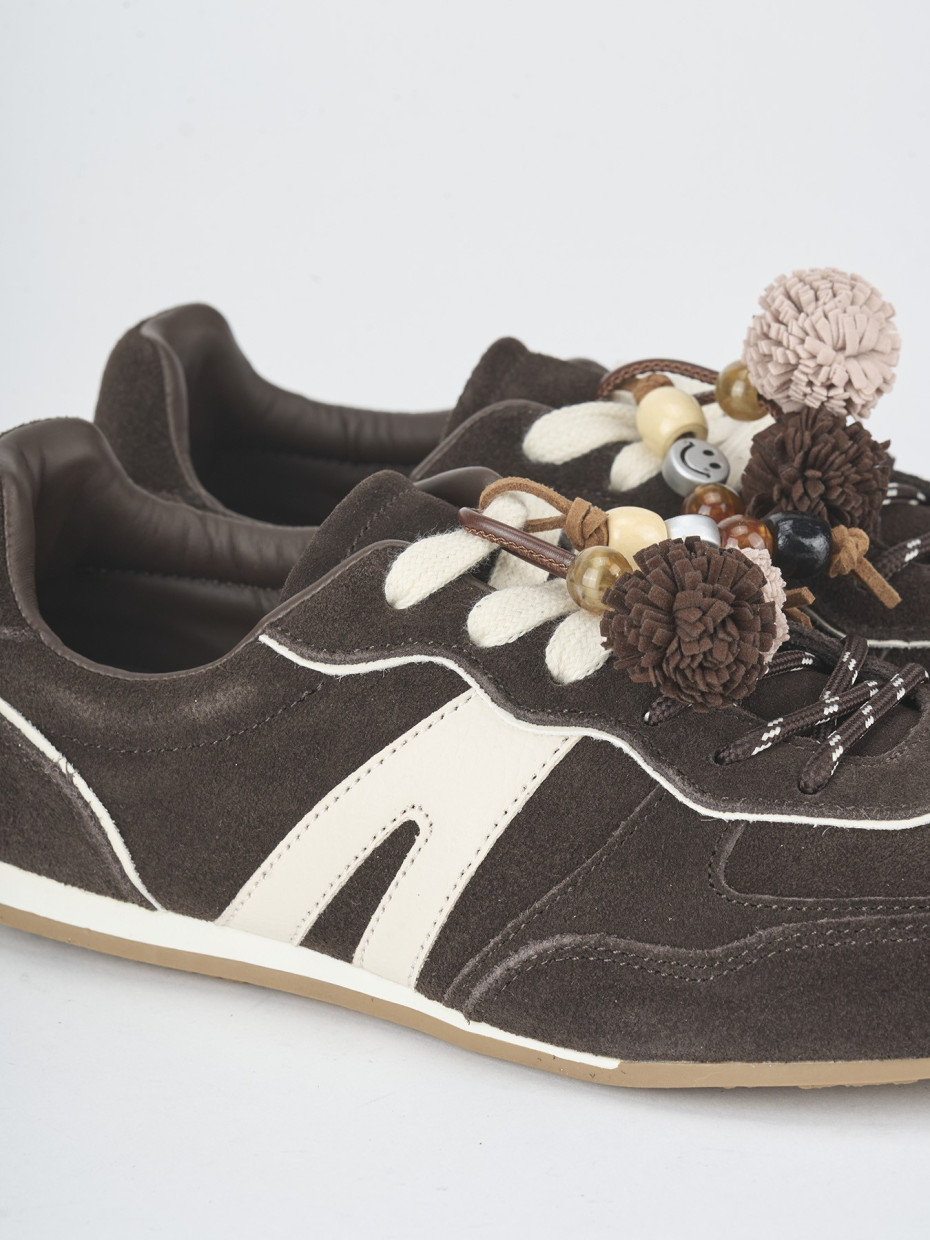 Sneakers camoscio testa