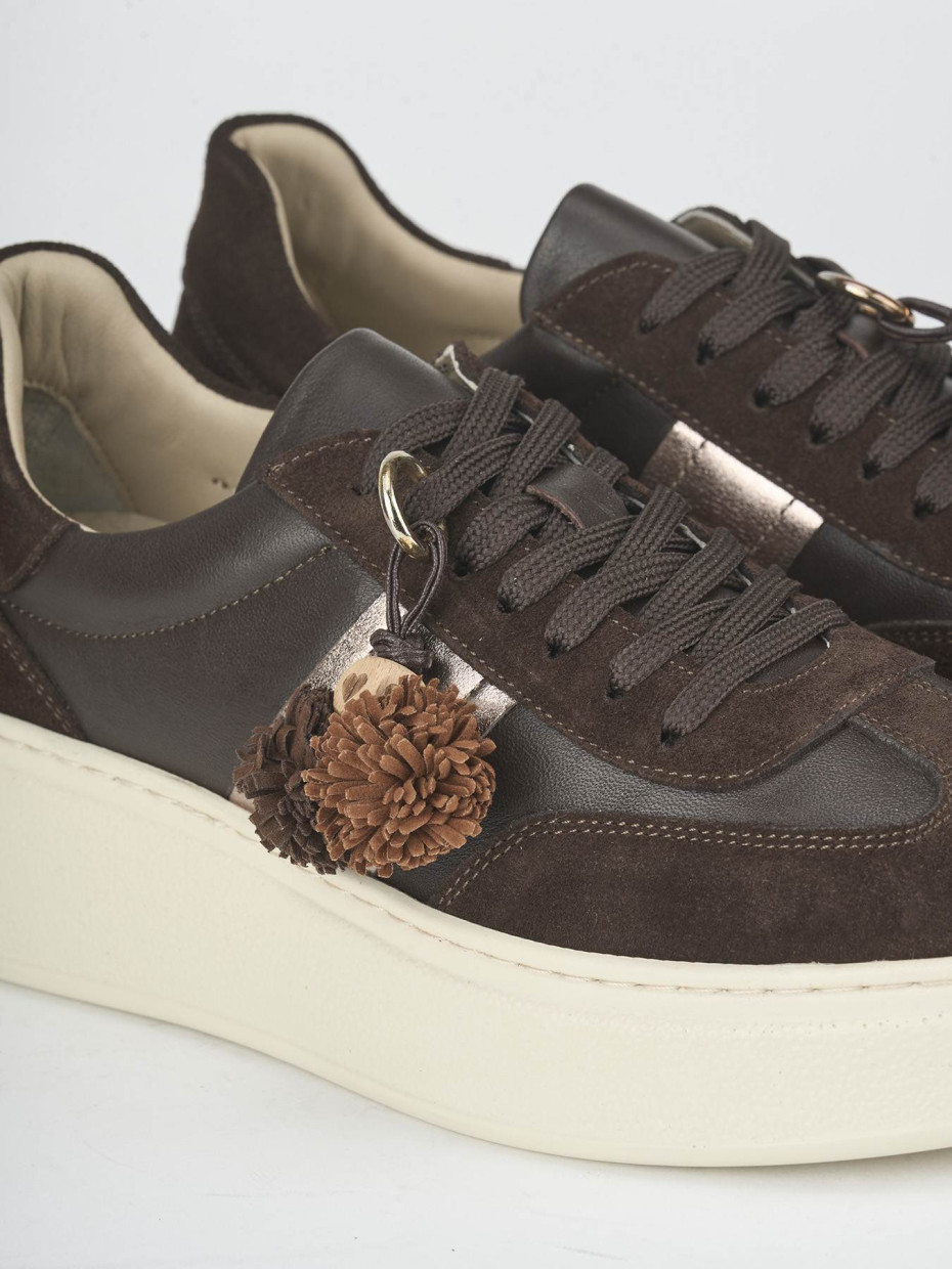 Sneakers camoscio testa