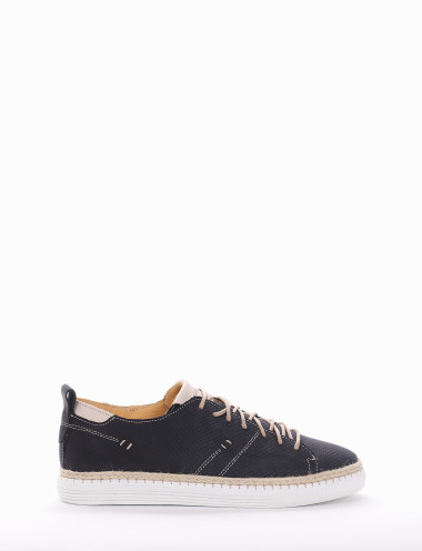 Sneakers azul cuero