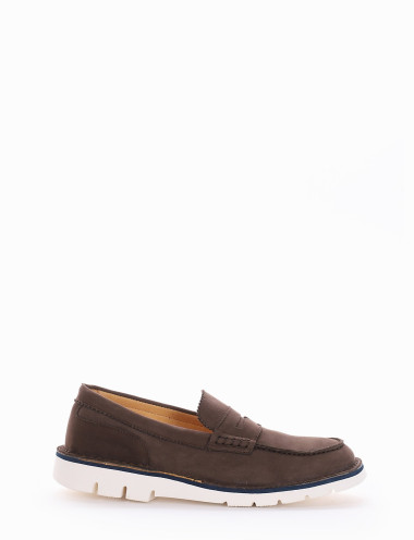 Mocassino tacco 1cm testa