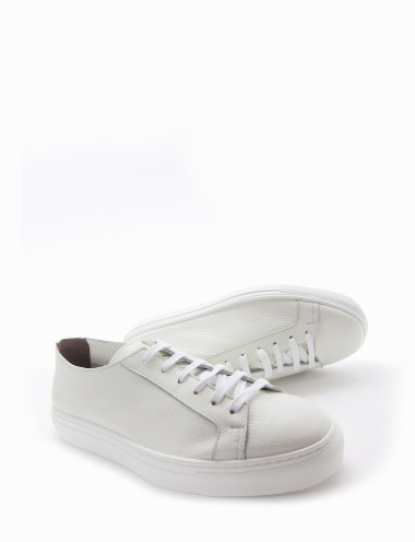 Sneakers white leather