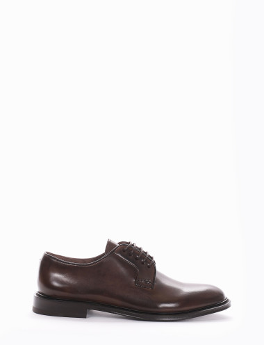 Scarpe lacci tacco 1 cm testa