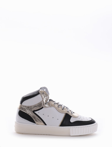 Sneakers blanco cuero