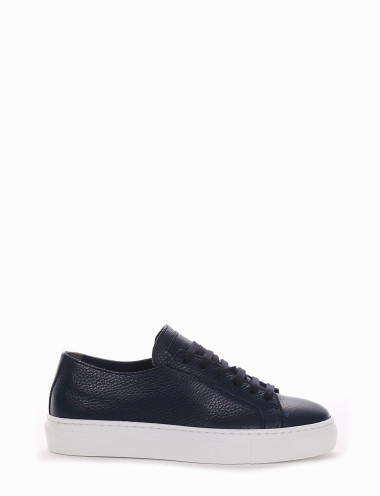 Sneakers azul cuero