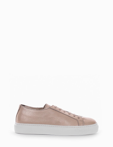 Sneakers oro laminado