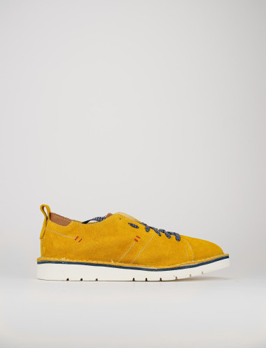 Sneakers yellow chamois