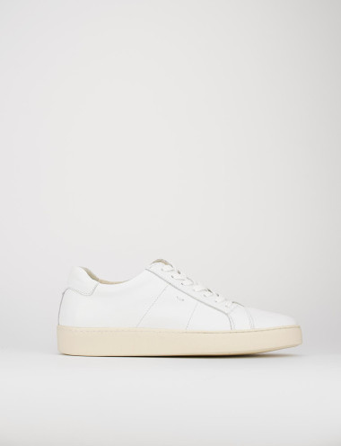 Zapatillas deportivas blanco cuero