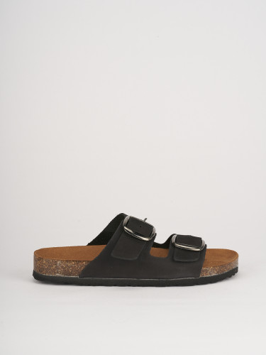 Mules negro nobuk