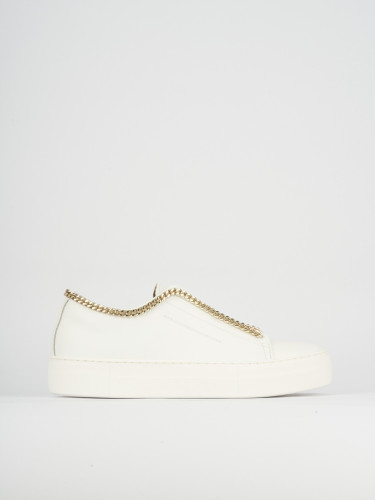 Zapatillas deportivas blanco cuero