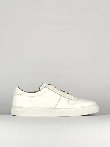 Zapatillas deportivas blanco cuero