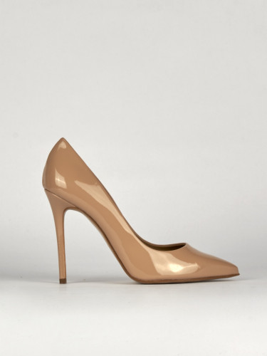 Zapatos de salón tacón 11 cm rosa charol