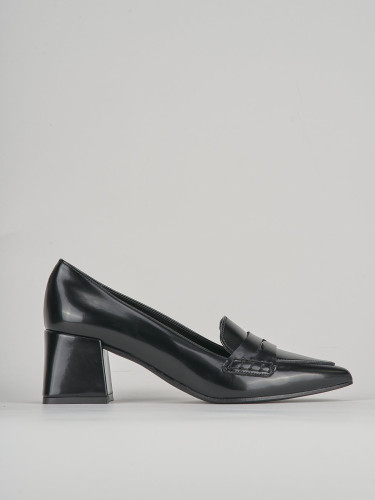 Décolleté tacco 4cm pelle nero