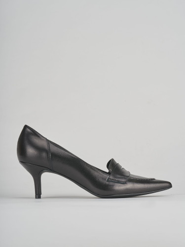 Décolleté tacco 7cm pelle nero