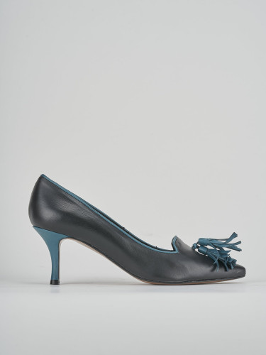 Décolleté tacco 5cm pelle nero