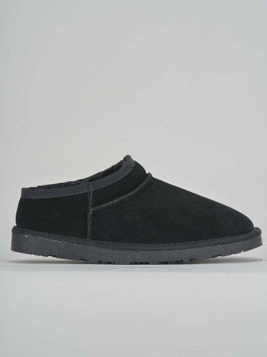 Botines negro ante