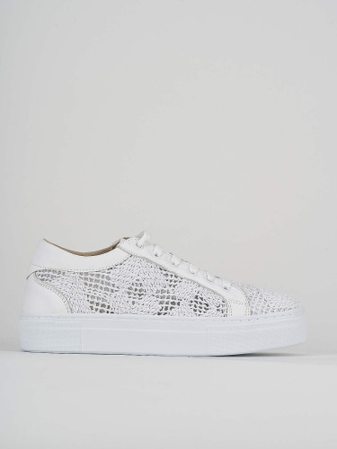 Zapatillas deportivas blanco cuero