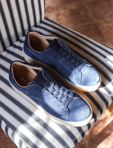 Zapatillas deportivas azul ante
