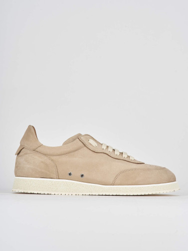Sneakers beige leather