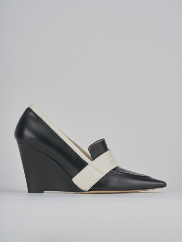 Décolleté tacco 8cm pelle nero