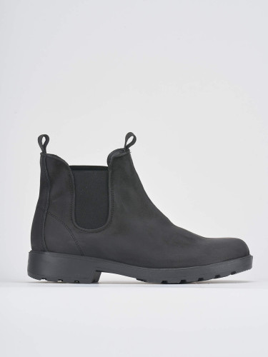 Botines negro nobuk