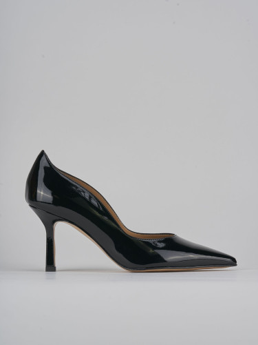 Décolleté tacco 8cm vernice nero