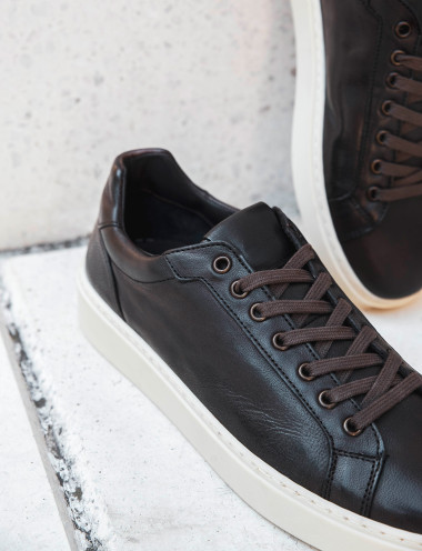 Sneakers pelle testa