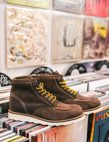 Botas militares beis ante