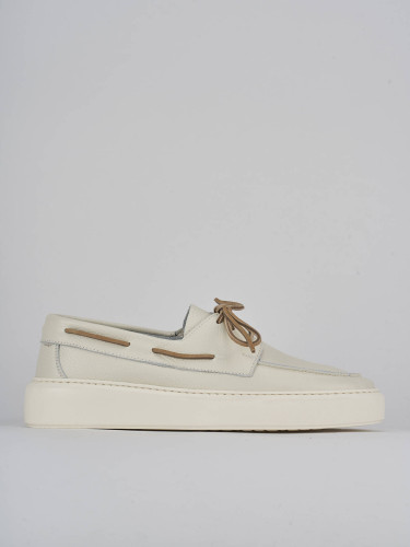 Zapatillas deportivas blanco cuero