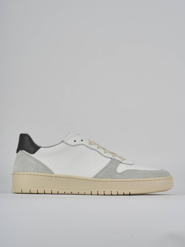 Zapatillas deportivas blanco cuero