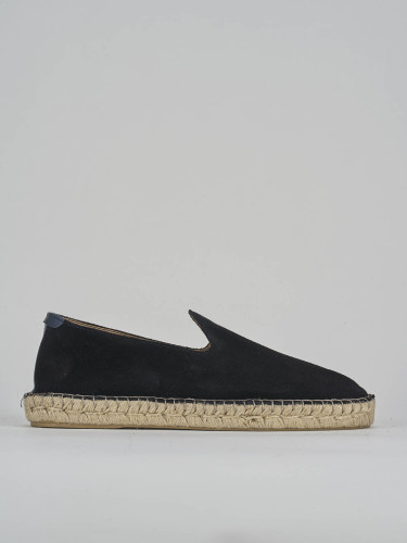 Mocasines azul ante
