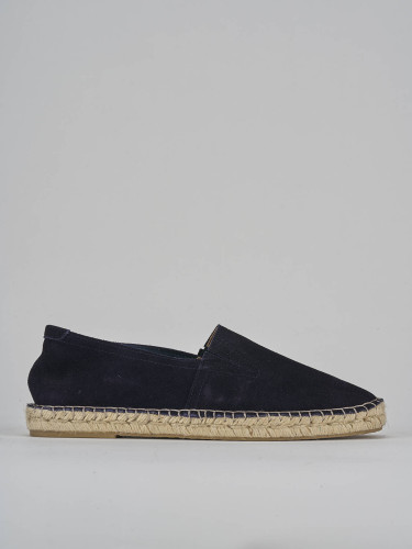 Loafers blu suede