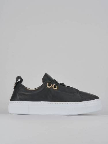 Zapatillas deportivas negro cuero