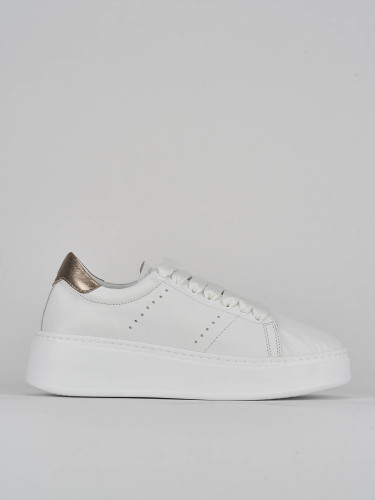 Zapatillas deportivas blanco cuero