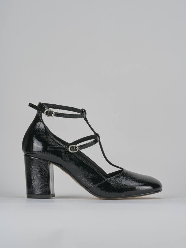 Décolleté tacco 8cm vernice nero