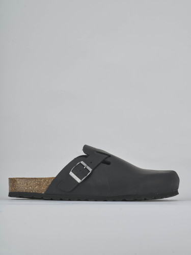 Mules negro nobuk