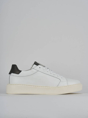 Zapatillas deportivas blanco cuero