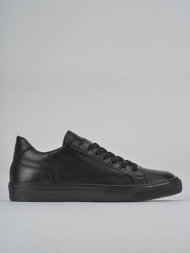 Zapatillas deportivas negro cuero